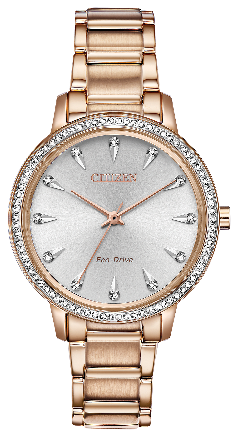 silhouette crystal citizen watch